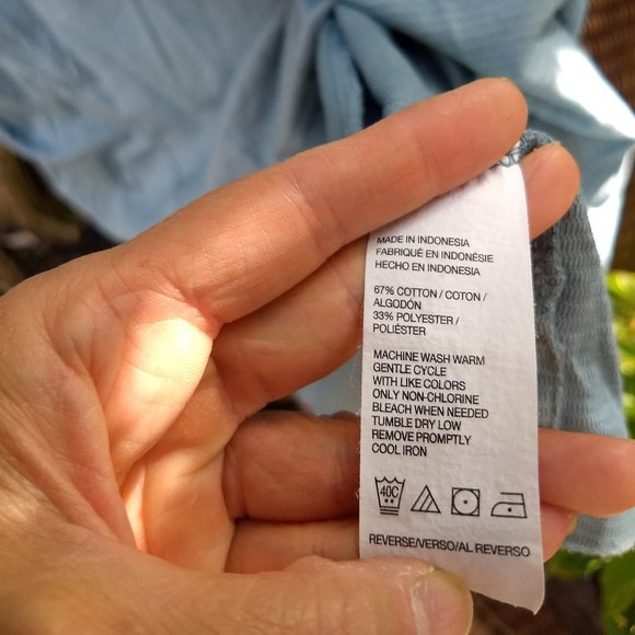 light slate blue grey athletic sportwear t shirt tee - Picture 8 of 8